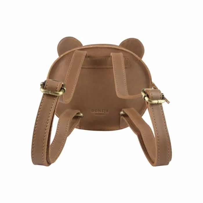 Donsje Amsterdam Accessories Baby Kapi Classic Backpack Cognac Classic Leather