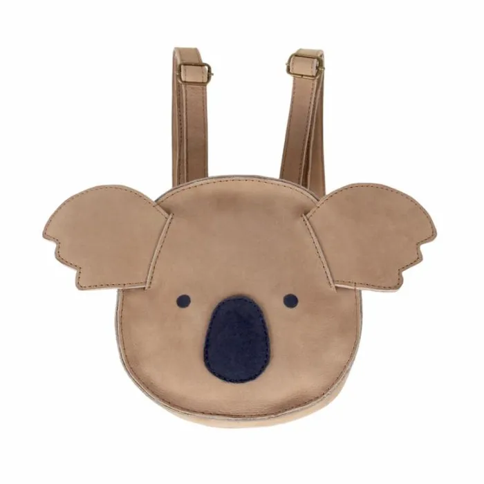 Donsje Amsterdam Accessories Baby Kapi Classic Backpack Truffle Nubuck