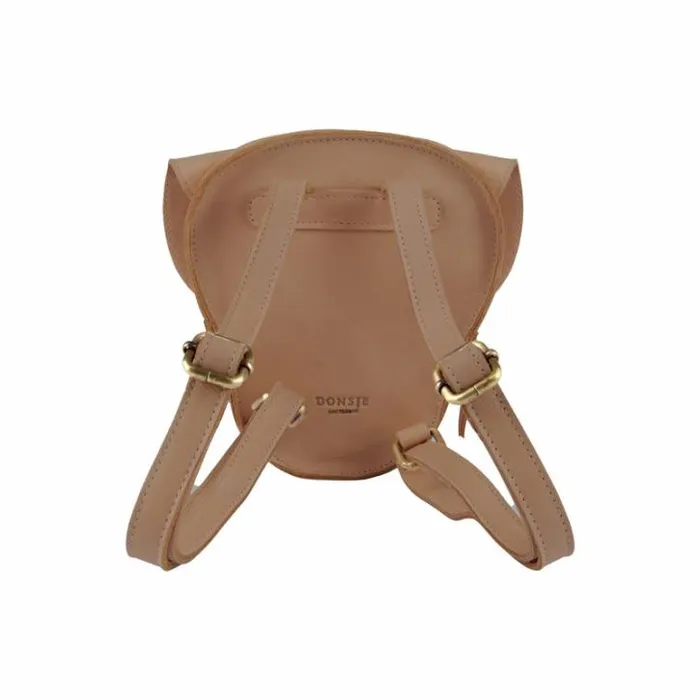 Donsje Amsterdam Accessories Baby Kapi Classic Backpack Truffle Nubuck