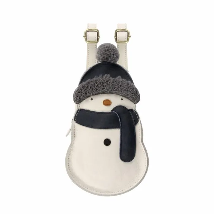 Donsje Amsterdam Accessories Baby Kliff Backpack Off White Leather