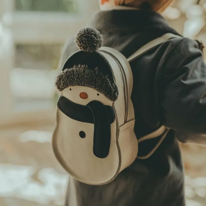 Donsje Amsterdam Accessories Baby Kliff Backpack Off White Leather