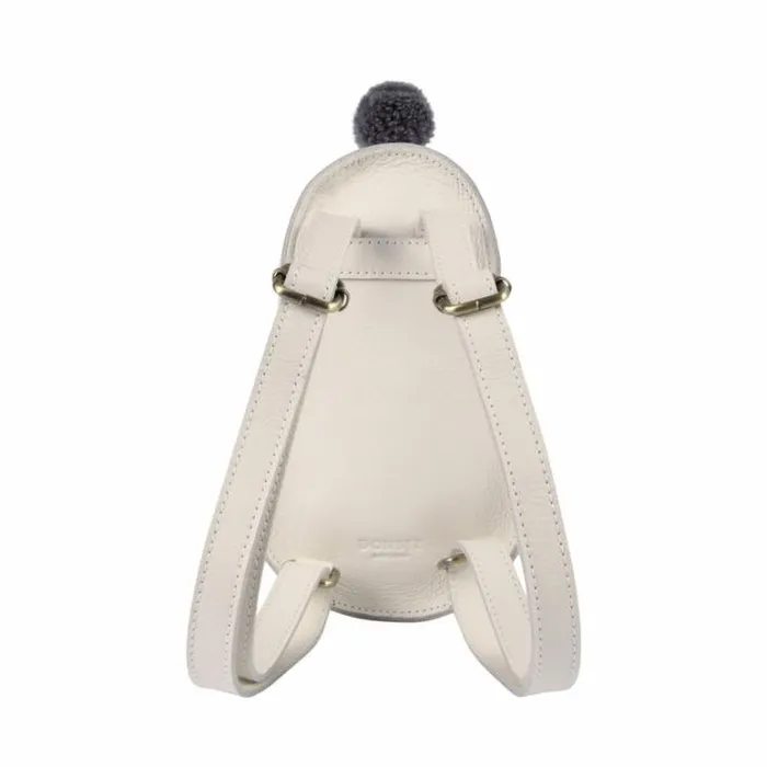 Donsje Amsterdam Accessories Baby Kliff Backpack Off White Leather