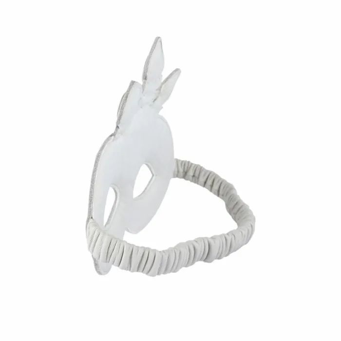 Donsje Amsterdam Accessories Baby Tieri Mask Off White Metallic Leather