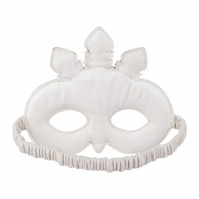 Donsje Amsterdam Accessories Baby Tieri Mask Off White Metallic Leather