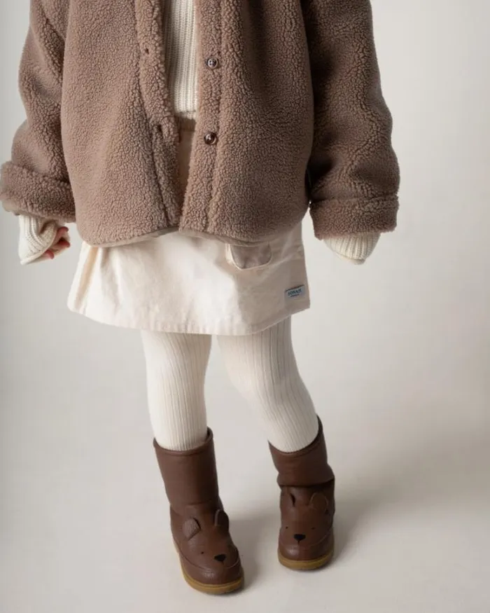 Donsje Amsterdam Animal Styles Boys Wadudu Classic Boots Cognac Leather