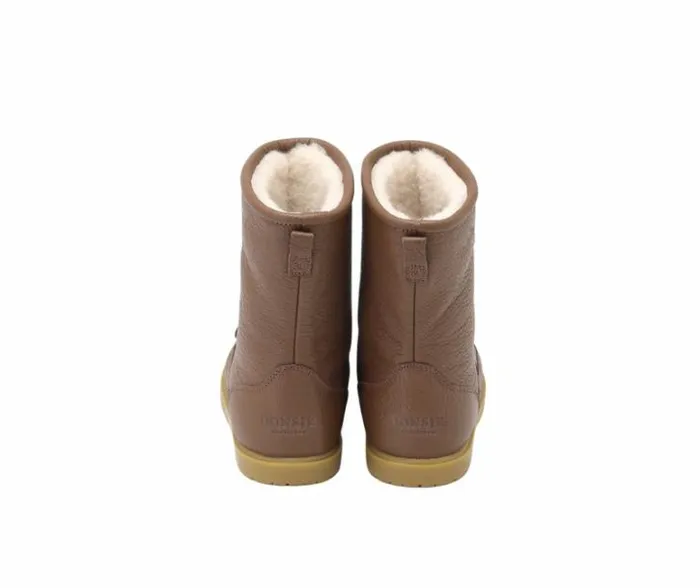 Donsje Amsterdam Animal Styles Boys Wadudu Classic Boots Cognac Leather
