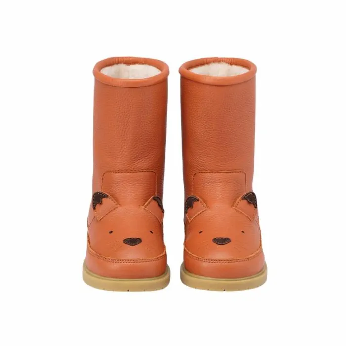 Donsje Amsterdam Animal Styles Boys Wadudu Classic Boots Maple Leather