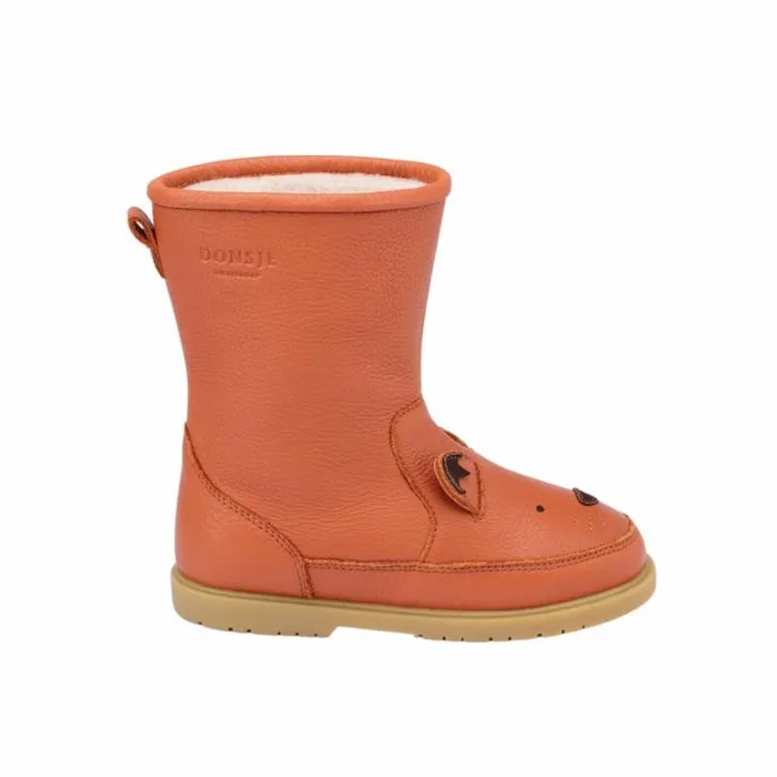 Donsje Amsterdam Animal Styles Boys Wadudu Classic Boots Maple Leather