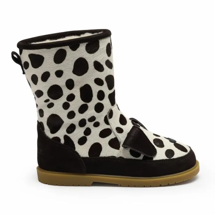 Donsje Amsterdam Animal Styles Boys Wadudu Exclusive Boots Spotted Cow Hair