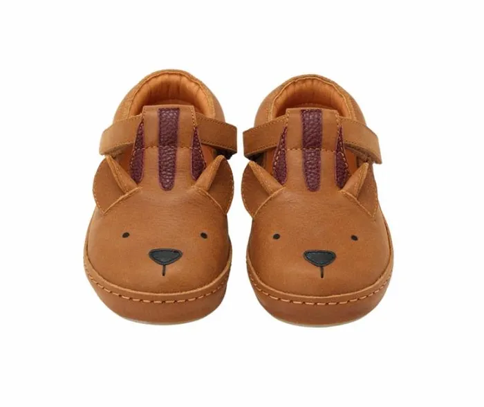 Donsje Amsterdam Animal Styles Girls Xan Classic Shoes Fudge Leather
