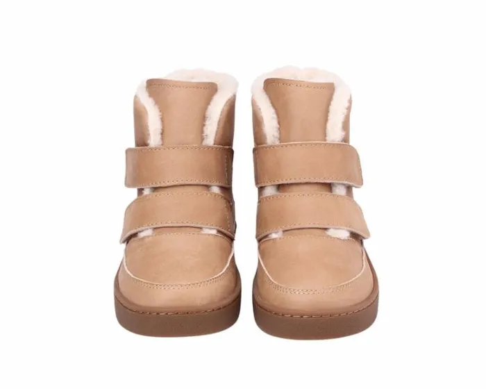 Donsje Amsterdam Ankle Boots Boys Clenn Boots Beige Leather