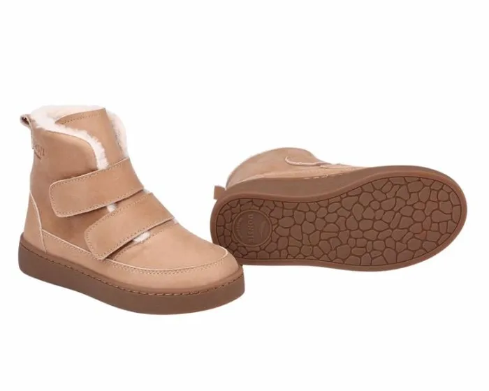 Donsje Amsterdam Ankle Boots Boys Clenn Boots Beige Leather
