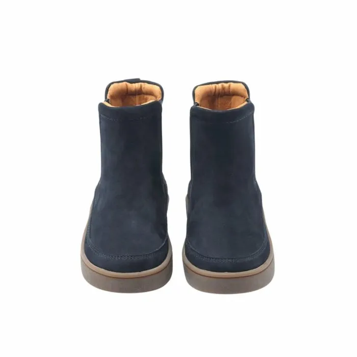 Donsje Amsterdam Ankle Boots Boys Ojeh Boots Navy Nubuck