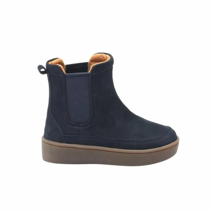Donsje Amsterdam Ankle Boots Boys Ojeh Boots Navy Nubuck