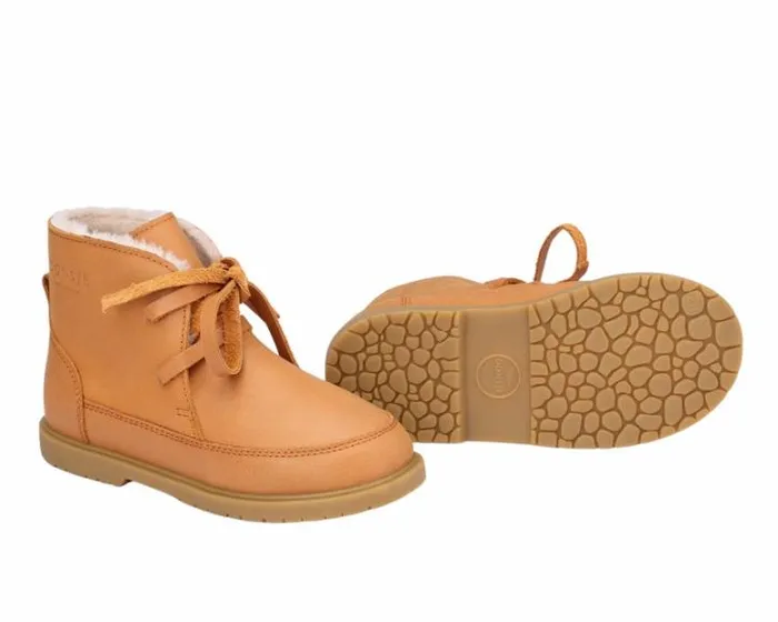 Donsje Amsterdam Ankle Boots Girls Buddy Caramel Leather