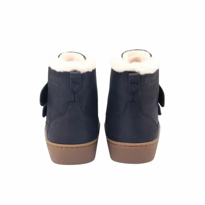 Donsje Amsterdam Ankle Boots Girls Clenn Boots Black Leather
