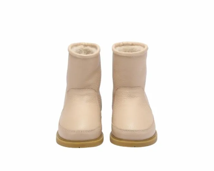 Donsje Amsterdam Ankle Boots Girls Elmis Light Rose Leather