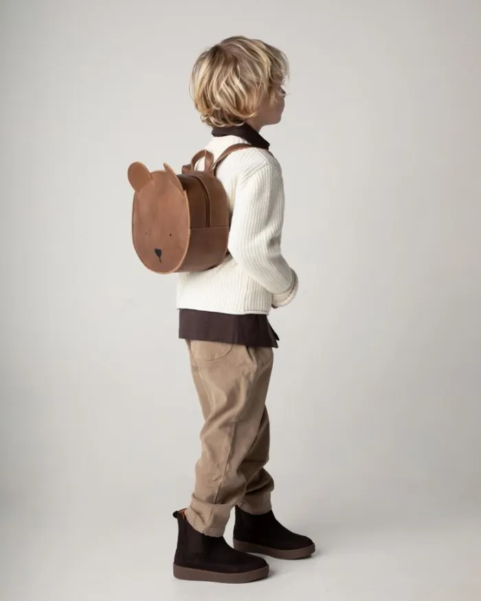 Donsje Amsterdam Ankle Boots Girls Ojeh Boots Dark Brown Nubuck