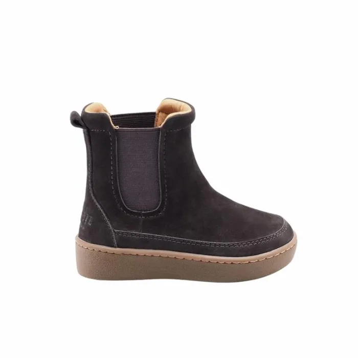 Donsje Amsterdam Ankle Boots Girls Ojeh Boots Dark Brown Nubuck