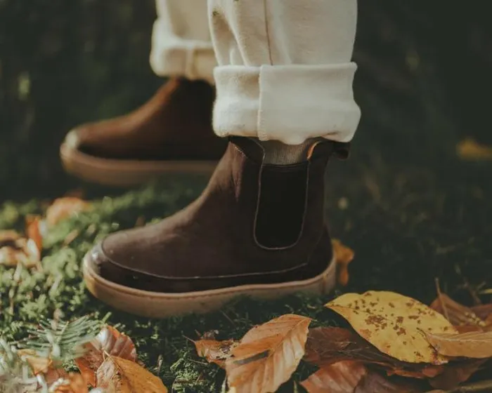 Donsje Amsterdam Ankle Boots Girls Ojeh Boots Dark Brown Nubuck