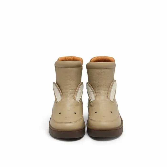 Donsje Amsterdam Ankle Boots Girls Thuru Classic Boots Taupe Leather