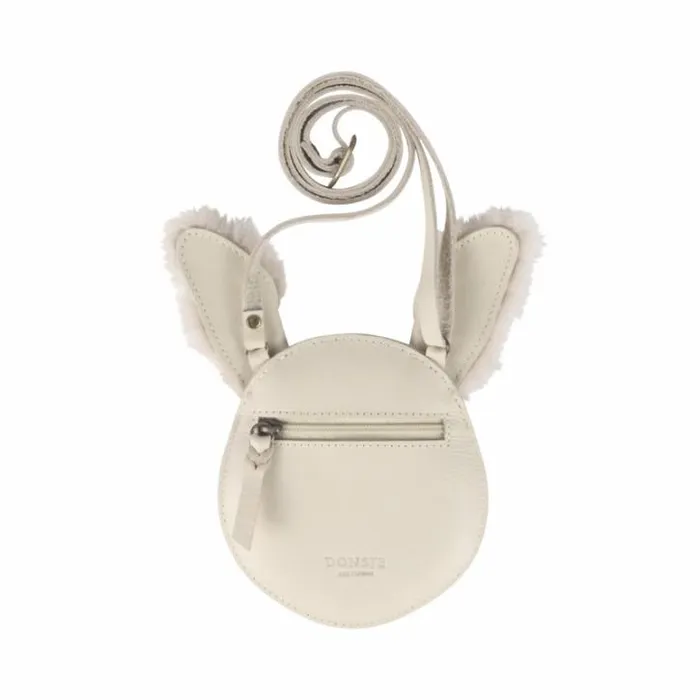 Donsje Amsterdam Backpacks and Purses Girls Britta Exclusive Purse Cream Leather