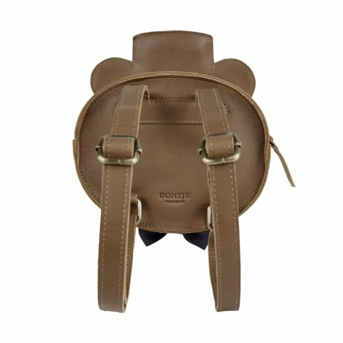Donsje Amsterdam Backpacks and Purses Girls Matsi Backpack Cognac Classic Leather