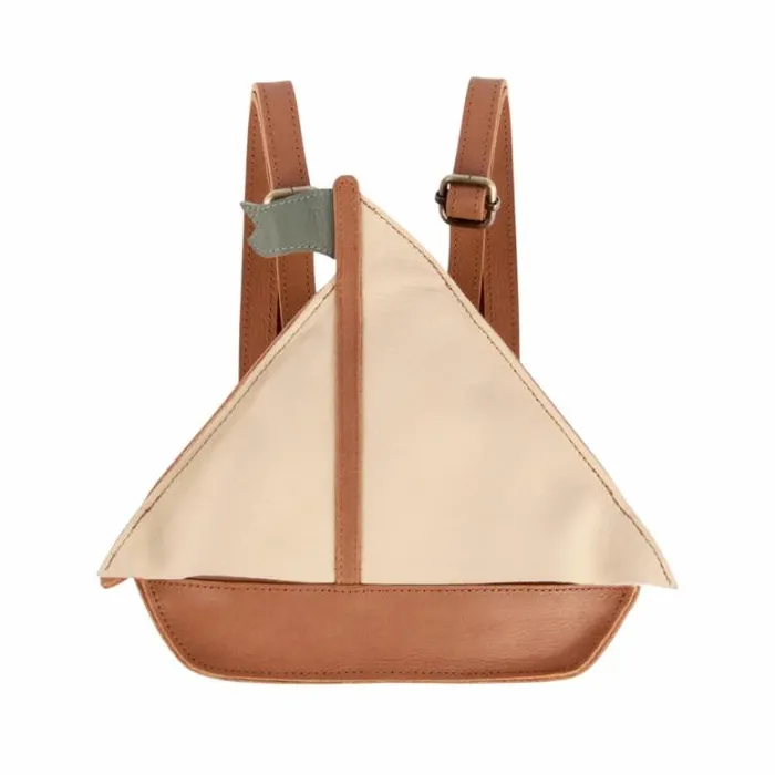 Donsje Amsterdam Backpacks Boys Nino Backpack Nutmeg Leather