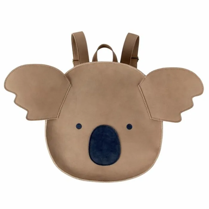 Donsje Amsterdam Backpacks Boys Umi Schoolbag Truffle Nubuck