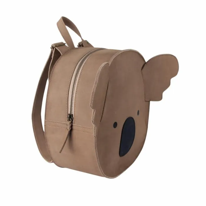 Donsje Amsterdam Backpacks Boys Umi Schoolbag Truffle Nubuck