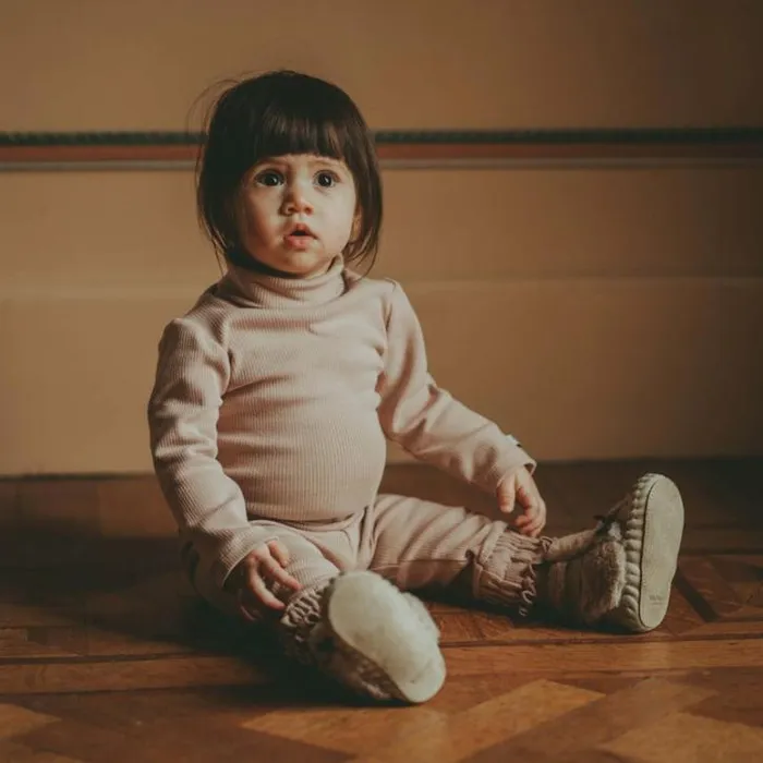 Donsje Amsterdam Bodysuits and Playsuits Baby Bela Bodysuit Rose Mocha