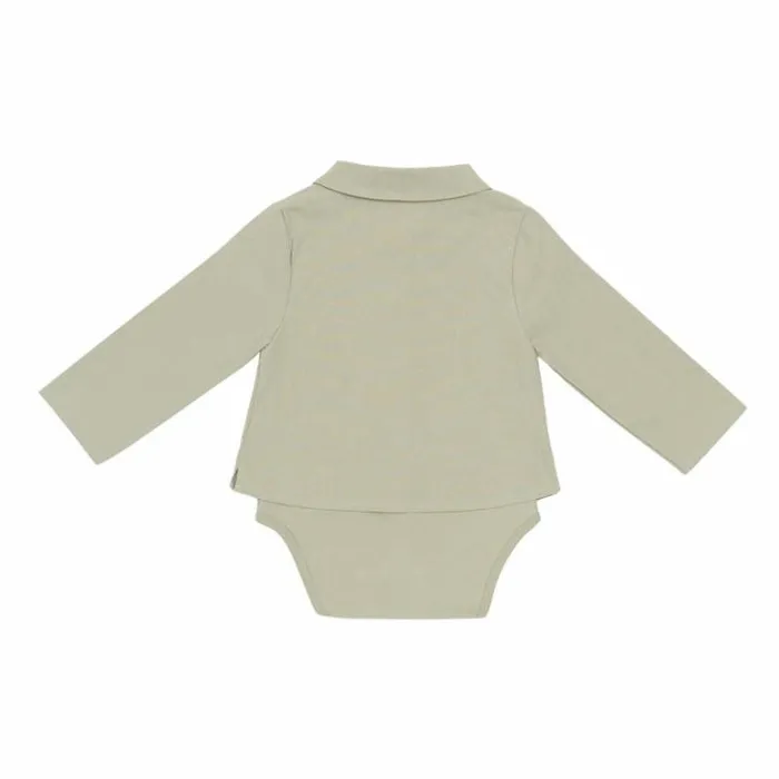 Donsje Amsterdam Bodysuits and Playsuits Baby Ber Bodysuit Moss Grey