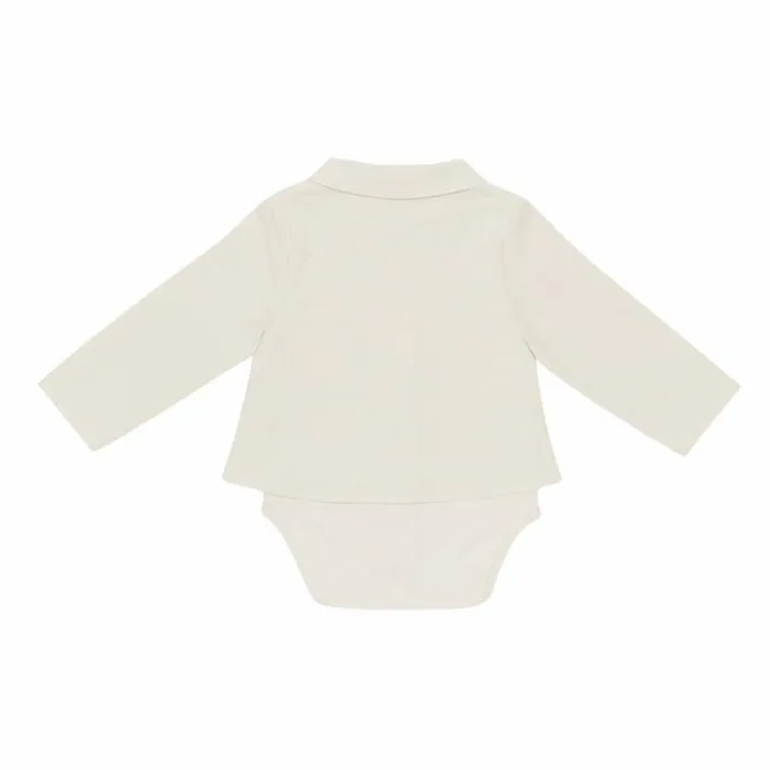 Donsje Amsterdam Bodysuits and Playsuits Baby Ber Bodysuit Warm White