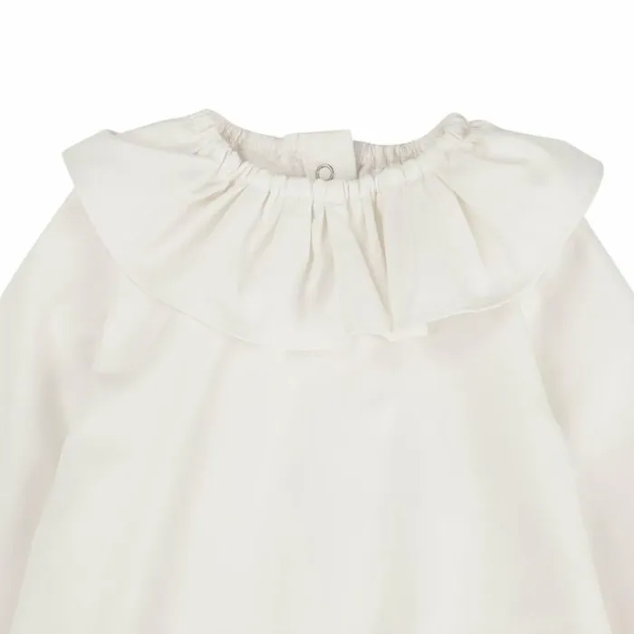 Donsje Amsterdam Bodysuits and Playsuits Baby Clea Bodysuit White