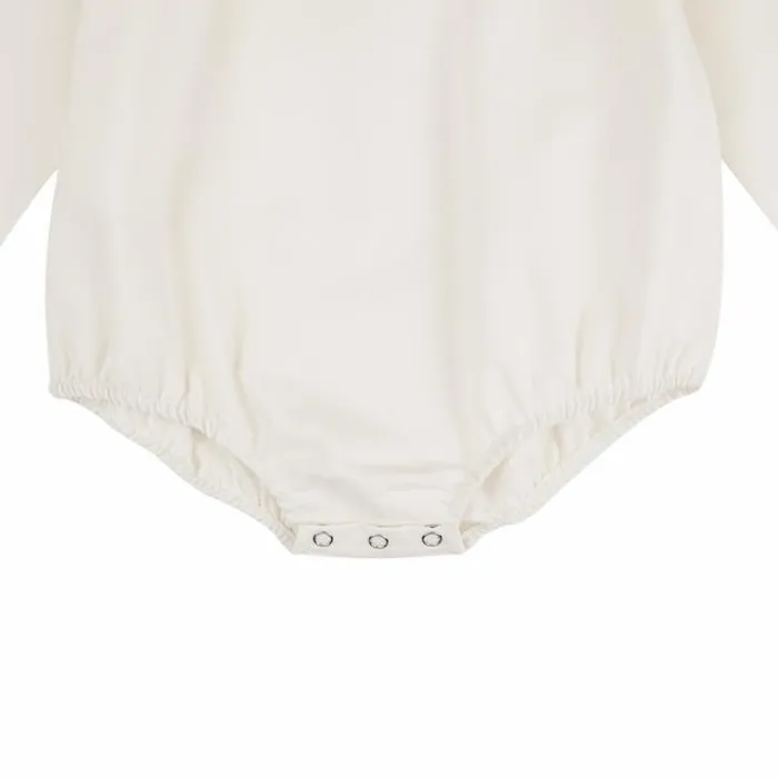 Donsje Amsterdam Bodysuits and Playsuits Baby Clea Bodysuit White