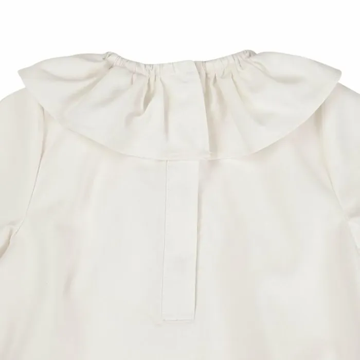 Donsje Amsterdam Bodysuits and Playsuits Baby Clea Bodysuit White