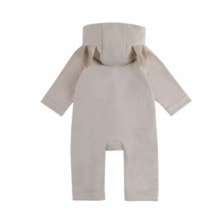 Donsje Amsterdam Bodysuits and Playsuits Baby Lonik Jumpsuit Warm White
