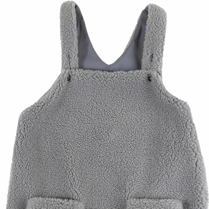 Donsje Amsterdam Bodysuits and Playsuits Baby Malur Overalls Lava Grey