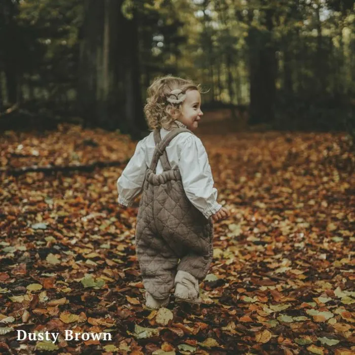 Donsje Amsterdam Bodysuits and Playsuits Baby Mennie Overalls Warm White