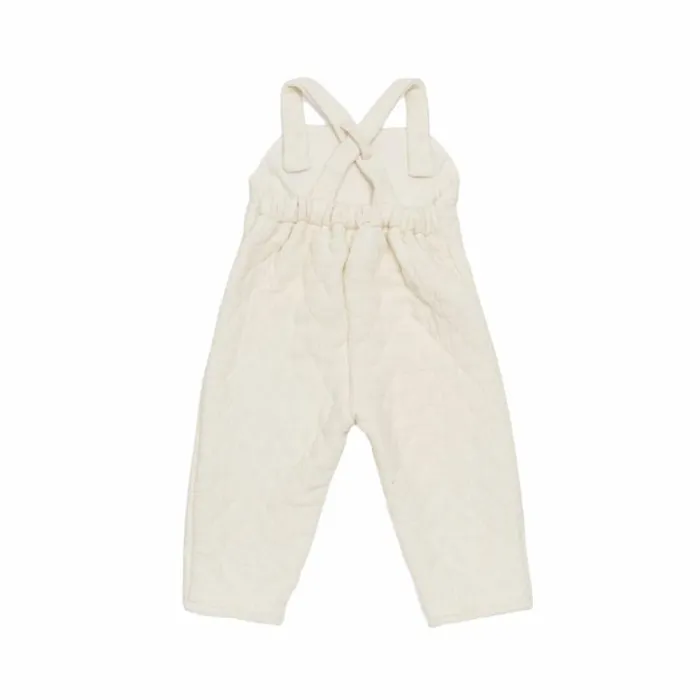 Donsje Amsterdam Bodysuits and Playsuits Baby Mennie Overalls Warm White