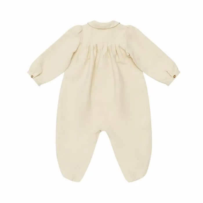 Donsje Amsterdam Bodysuits and Playsuits Baby Nanieke Onesie Light Corn
