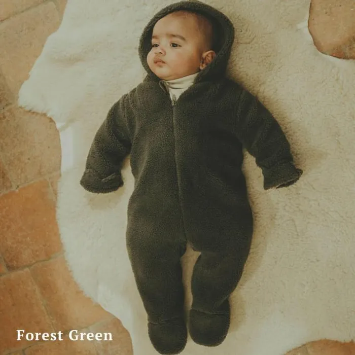 Donsje Amsterdam Bodysuits and Playsuits Baby Yili Onesie Hazelnut