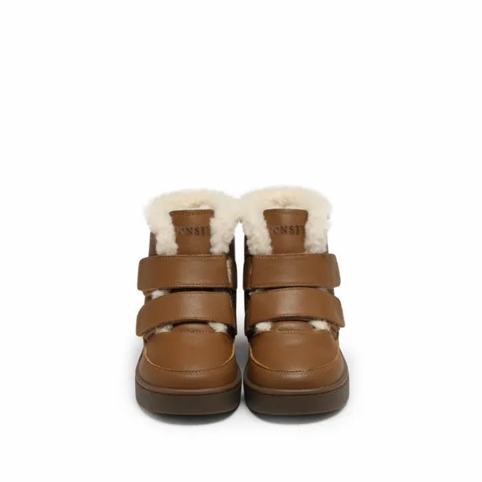 Donsje Amsterdam Boots Boys Clenn Boots Chestnut Leather