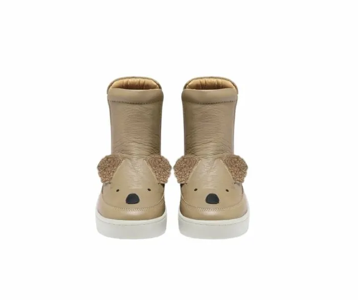 Donsje Amsterdam Boots Boys Thuru Exclusive Boots Taupe Leather