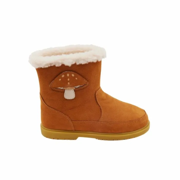 Donsje Amsterdam Boots Girls Dusk Camel Betting Leather