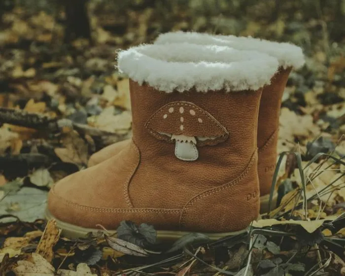 Donsje Amsterdam Boots Girls Dusk Camel Betting Leather