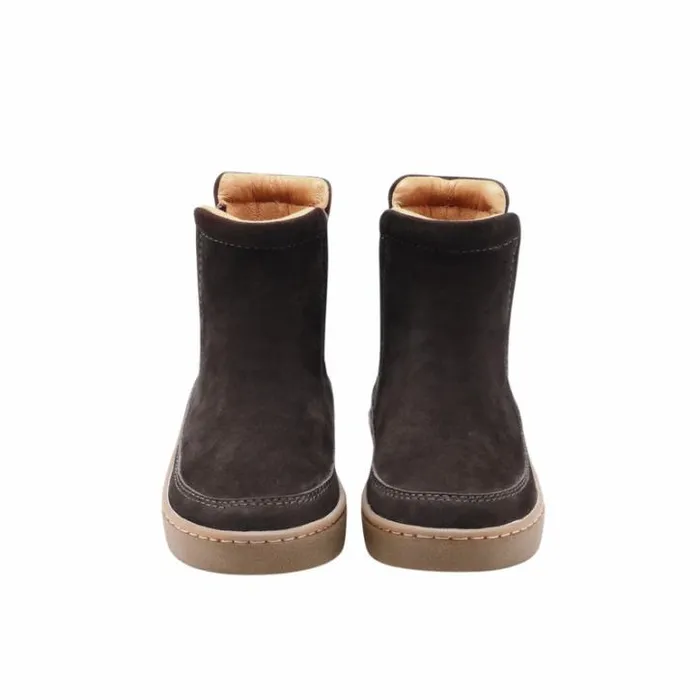 Donsje Amsterdam Boots Girls Ojeh Boots Dark Brown Nubuck