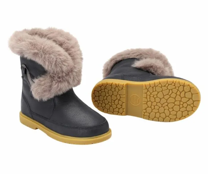 Donsje Amsterdam Boots Girls Tusi Navy Leather