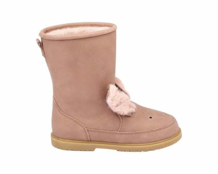 Donsje Amsterdam Boots Girls Wadudu Exclusive Boots Hazelnut Leather
