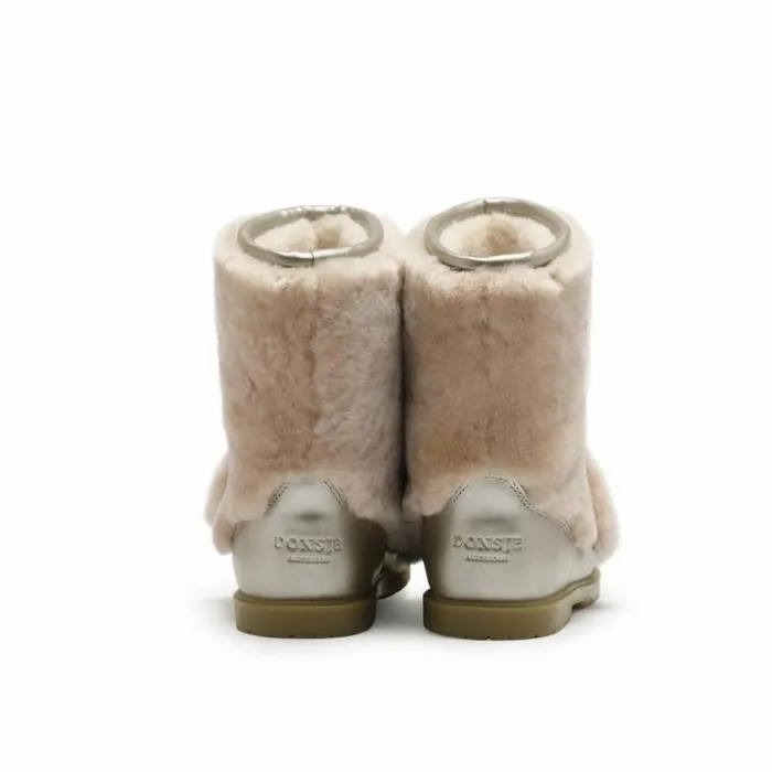 Donsje Amsterdam Boots Girls Wadudu Exclusive Boots Light Beige Sheep Wool